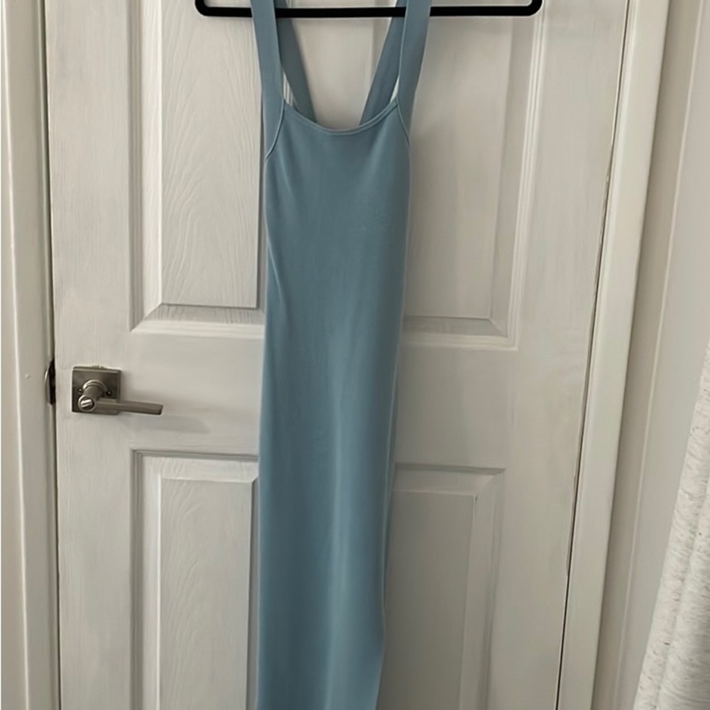 Abercrombie and Fitch Bodycon Dress in Light Blue - Picture 8 of 9
